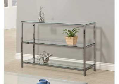 Image for Black Nickel Sofa Table