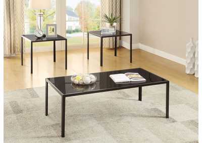 Image for Brock 3-piece Occasional Table Set Warm Medium Brown