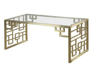 Image for Brushed Brass Coffee Table