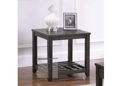 Image for Cliffview 1-shelf Rectangular End Table Grey