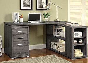 Image for Dark Grey Computer Desk