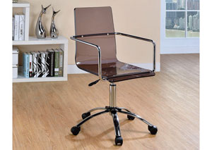Image for Smoke Acrylic Office Chair