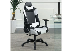 Image for Black/White Office Chair