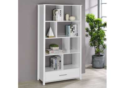 Image for Dylan Rectangular 8-shelf Bookcase