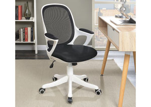 Image for White/Black Office Chair