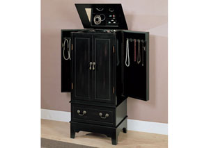 Image for Black Jewelry Armoire