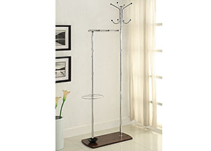 Image for Chrome Coat Rack