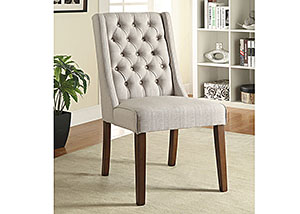 Image for Beige Accent Chair (Set of 2)