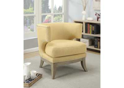 Image for Gold Accent Chair