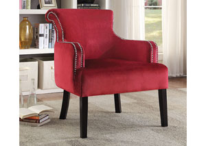 Image for Red Accent Chair