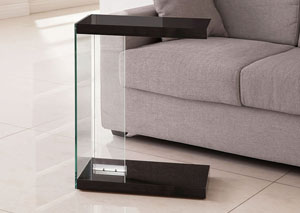 Image for Glossy Black Accent Table