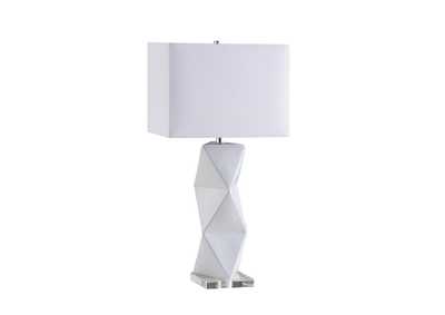 Image for White Table Lamp