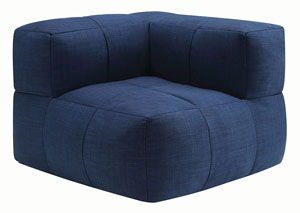 Image for Navy Corner Bean Bag