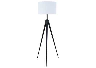 Image for Harrington Tripod Legs Floor Lamp White and Black