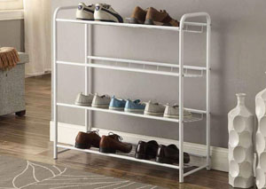 Image for White Shoe Rack