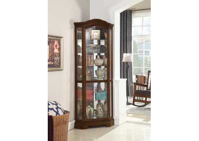 Image for Rich Brown Curio Cabinet