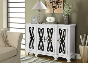 Image for White Accent Cabinet