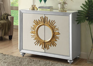 Image for Silver Accent Cabinet