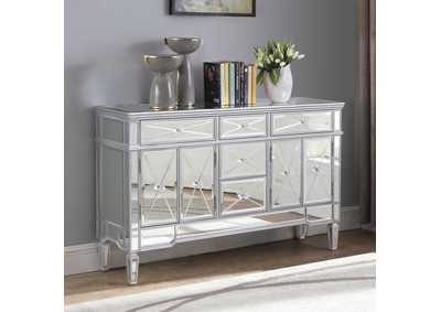 Image for Duchess 5-drawer Accent Cabinet Silver