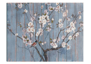Image for Flowers Under Night Sky Wall Art