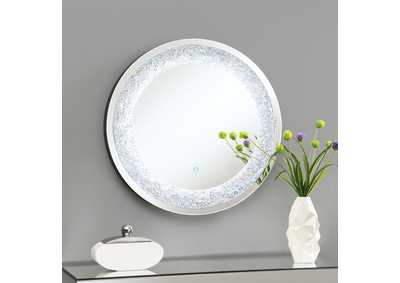 Image for Landar Round Wall Mirror Silver