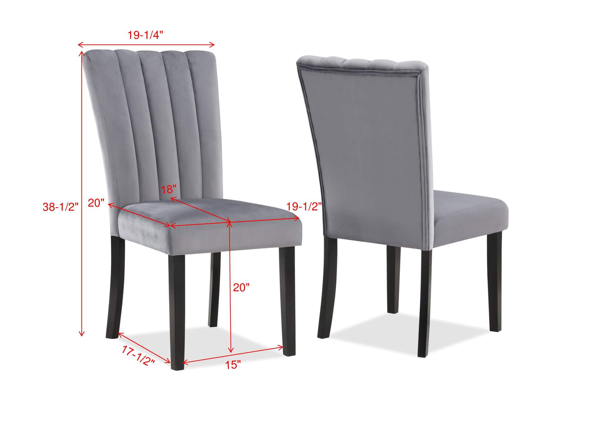 Pascal Side Chair,Crown Mark