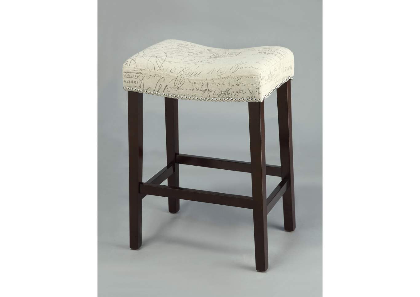 Nadia Script Saddle Chair (Set of 2),ABF Crown Mark