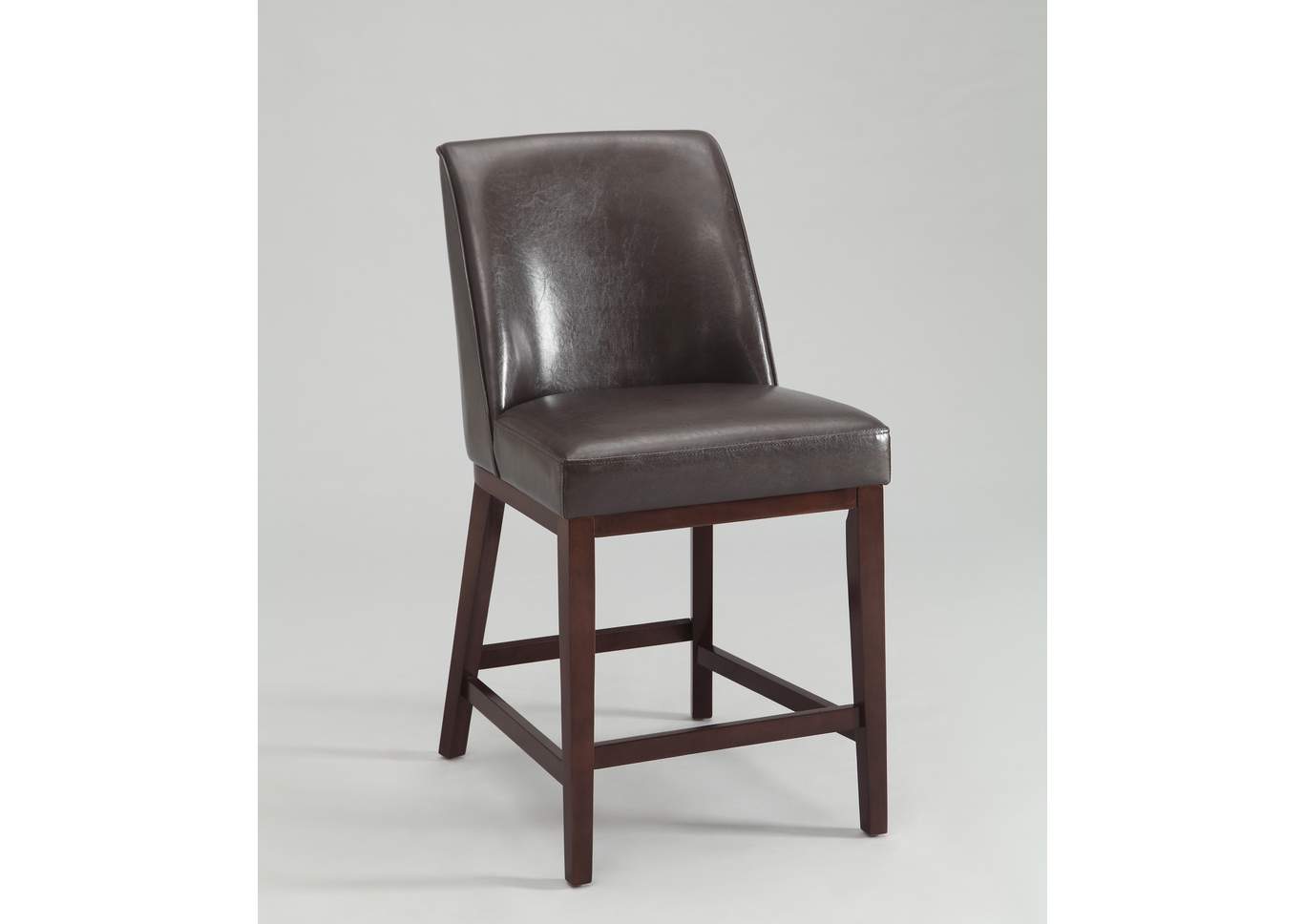 Sondra Espresso Counter Height Chair (Set of 2),ABF Crown Mark