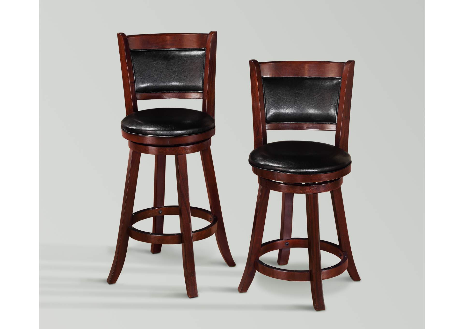 Cecil Swivel Pub Stool (Set of 2),ABF Crown Mark