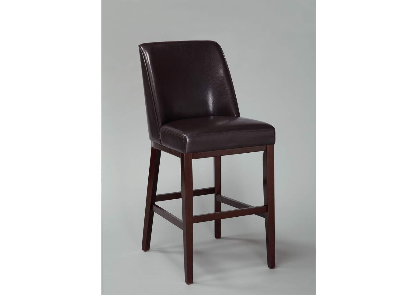 Sondra Espresso Bar Height Chair (Set of 2),ABF Crown Mark