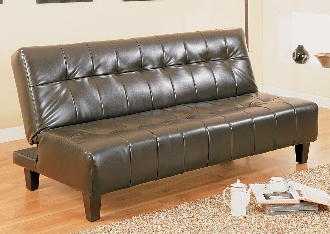 Marco Espresso Adjustable Sofa,ABF Crown Mark