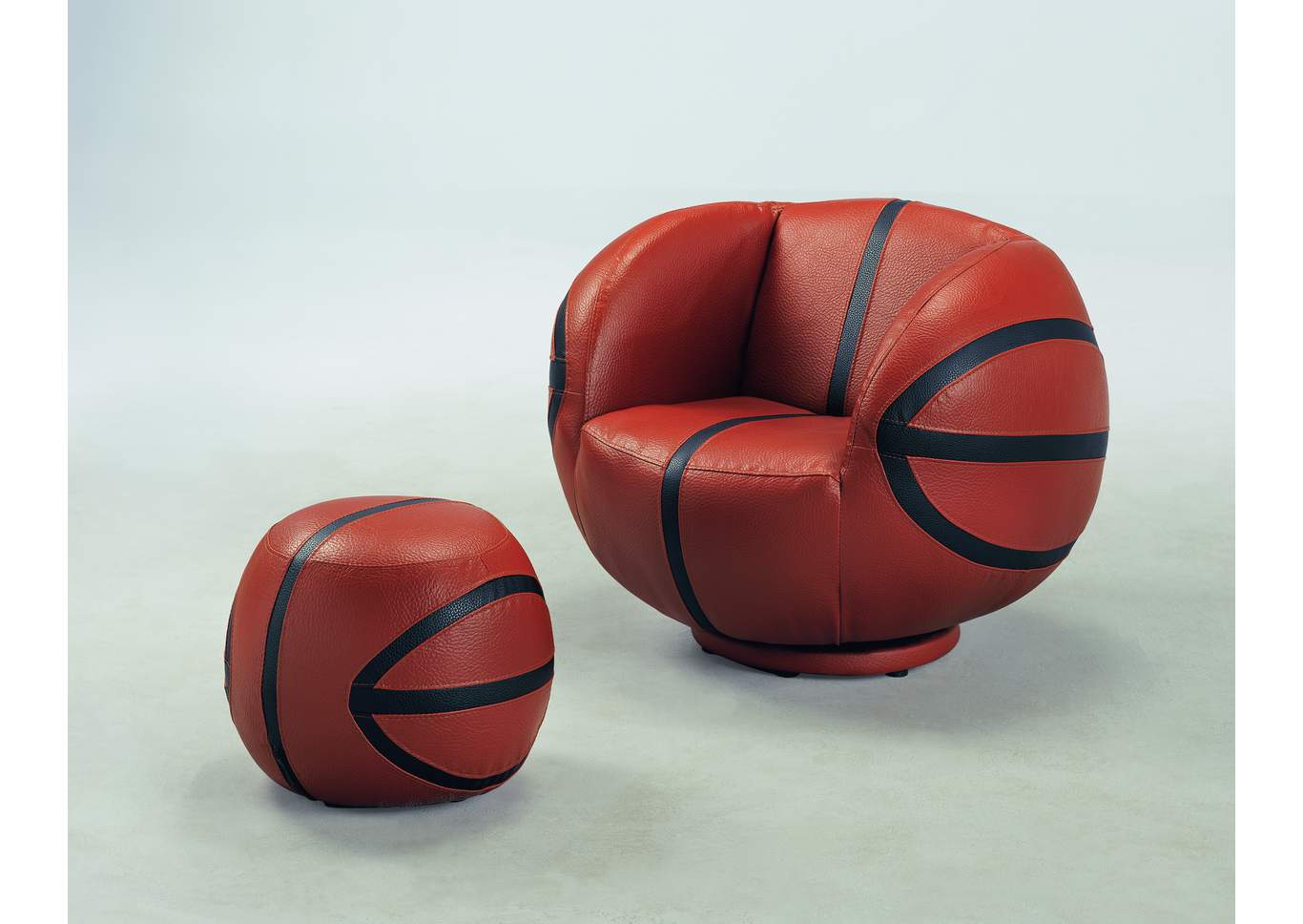 Basketball Chair & Ottoman,ABF Crown Mark