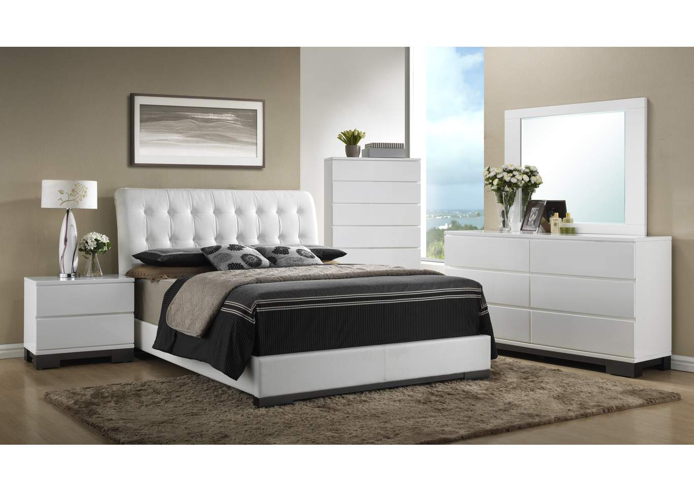 Avery Nightstand,ABF Crown Mark