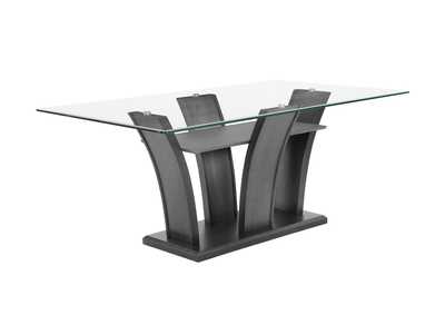 Camelia Dining Table Glass Top