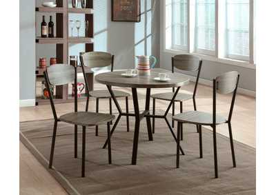 Image for Blake 5 - Pk Round Dining Table - Chair