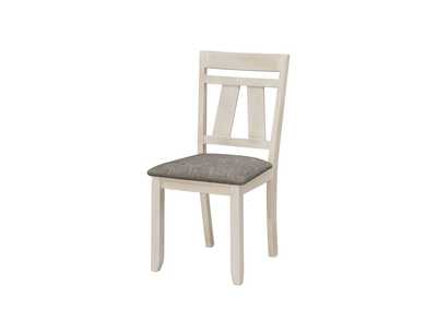 Maribelle Side Chair Chalk Warm Grey