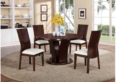 Image for Daria White Side Chair (Set of 2)