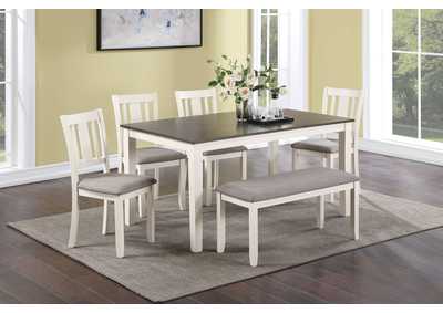 Image for Rowan 6 - Pc Dinette Set With Bench