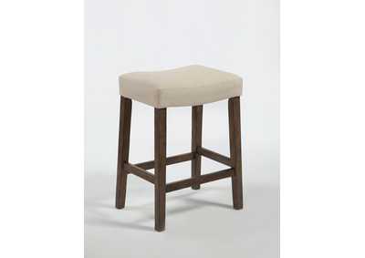 Image for Verona Linen Saddle Chair (Set of 2)