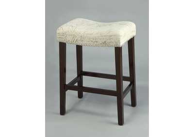 Image for Nadia Script Saddle Chair (Set of 2)