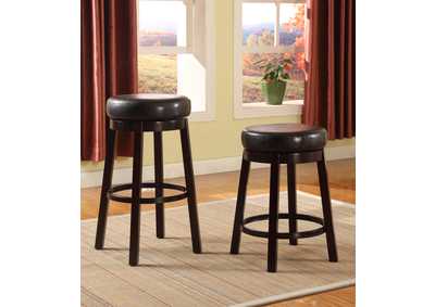 Image for Wendy Espresso Swivel Pub Stool (Set of 2)