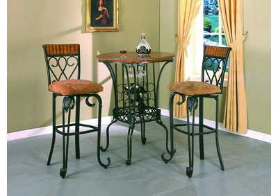 Image for Alyssa 35" Round Bar Table