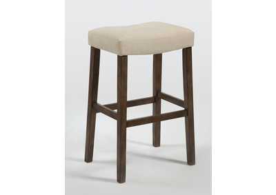 Image for Verona Linen Saddle Chair (Set of 2)