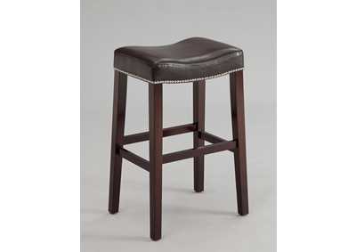 Image for Nadia Espresso Saddle Chair (Set of 2)
