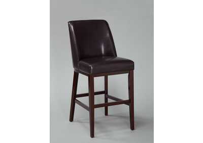 Image for Sondra Espresso Bar Height Chair (Set of 2)