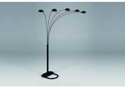 Image for Peacock Shade Floor Lamp Black 82"H