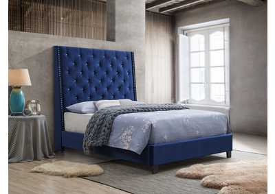 Image for Chantilly King Bed Royal Blue