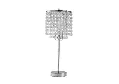 Image for Chrome Table Lamp 19"H