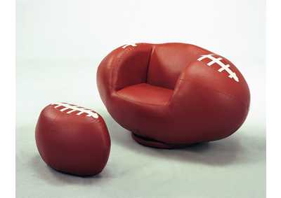 Image for Football Chair & Ottoman