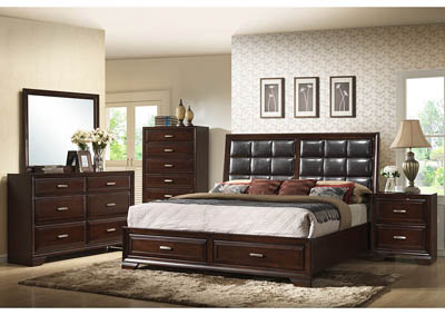 Image for Jacob Upholstered California King Storage Bed